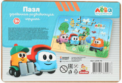 Игрушка-пазл с рамкой «Грузовичок Лёва» - Фото 5