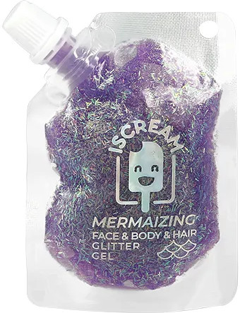 Глиттер-гель для лица, тела и волос «Mermazing», оттенок 05 Dream