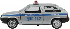Модель металлическая «Lada-2108 «Спутник». Полиция» - Фото 1