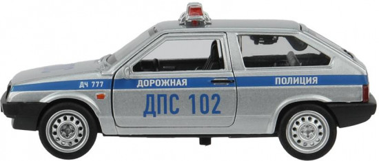 Модель металлическая «Lada-2108 «Спутник». Полиция»