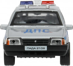 Модель металлическая «Lada-2108 «Спутник». Полиция» - Фото 7