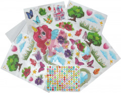 Картина наклейками «Единорог» - Фото 1