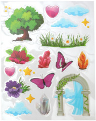 Картина наклейками «Единорог» - Фото 3