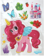 Картина наклейками «Единорог» - Фото 4