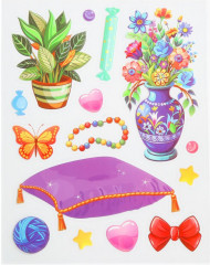 Картина наклейками «Кошечка» - Фото 3