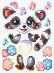 Аппликация пайетками 3D «Енотик» - Фото 3