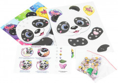 Аппликация пайетками 3D «Панда» - Фото 1