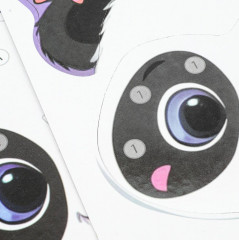 Аппликация пайетками 3D «Панда» - Фото 4