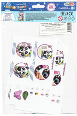 Аппликация пайетками 3D «Панда» - Фото 7