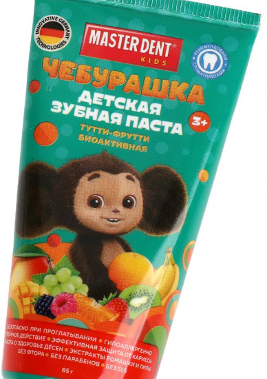 Зубная паста для детей «Чебурашка»