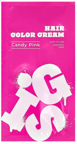 Крем для окрашивания волос тонирующий «Hair color cream», оттенок Candy Pink