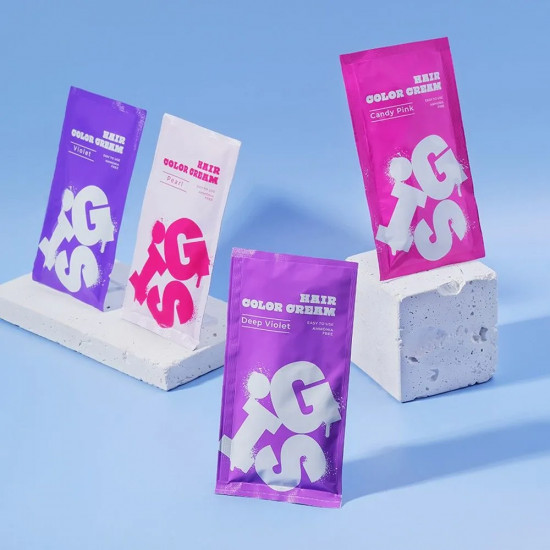 Крем для окрашивания волос тонирующий «Hair color cream», оттенок Violet