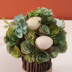 Декор пасхальный «Пасхальный букет» - Фото 3