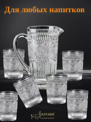 Набор для напитков из кувшина и стаканов - Фото 2