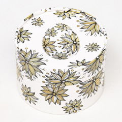 Коробка завальцованная «Яйцо с цветком» - Фото 1