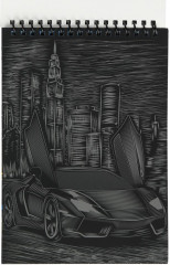 Блокнот-скретчинг «Крутые тачки» - Фото 2