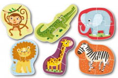 Пазл «Дикие животные» - Фото 1