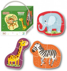 Пазл «Дикие животные» - Фото 2