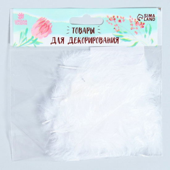 Набор перьев для декора