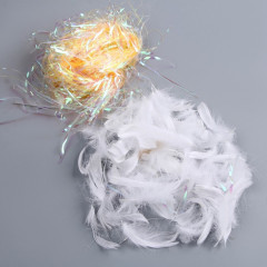 Набор для творчества и декора «Перья, наполнитель» - Фото 1