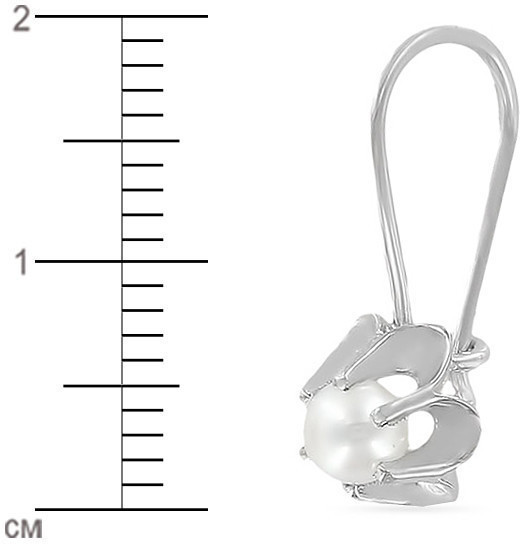 Серьги детские из серебра