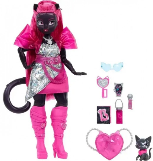 Кукла с аксессуарами «Monster High Catty Noir»
