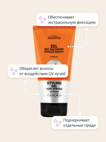 Гель для укладки волос «Very strong»