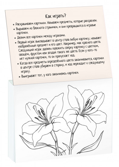 Раскраска-игра (мини). Какой цвет?