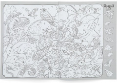 Раскраска-виммельбух «Животные» - Фото 2