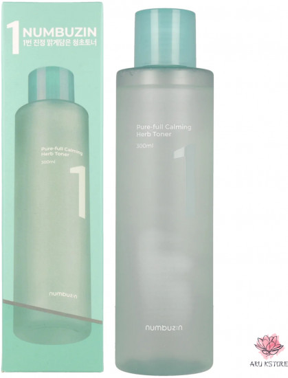 Успокаивающий тонер с центеллой «No.1 Pure-Full Calming Herb Toner»