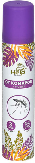 Аэрозоль от комаров и мошек