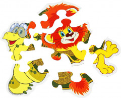 Набор макси-пазлов 4 в 1 «Союзмультфильм. Любимые герои» - Фото 3