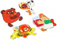 Набор макси-пазлов 4 в 1 «Союзмультфильм. Любимые герои» - Фото 4