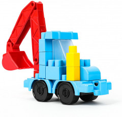 Конструктор «Синий Трактор и тележки с животными» - Фото 3