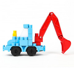 Конструктор «Синий Трактор и тележки с животными» - Фото 4