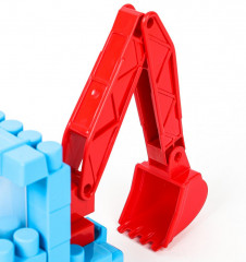 Конструктор «Синий Трактор и тележка с буквами» - Фото 7