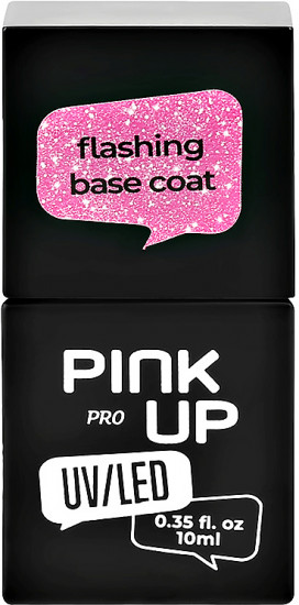 Покрытие для гель-лака базовое светоотражающее UV/LED «Flashing Base Coat», оттенок 07