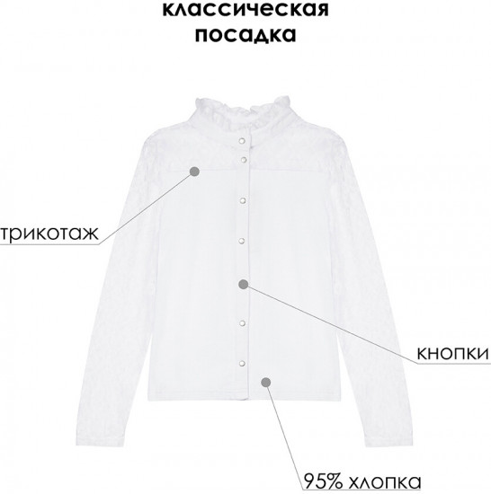Блузка для девочек