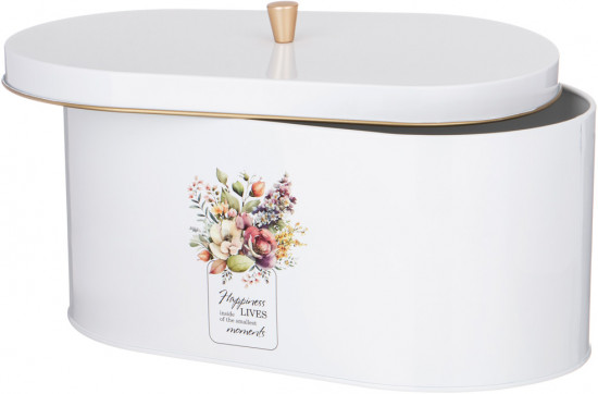 Хлебница с набором банок для сыпучих продуктов «Floral mood»