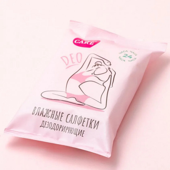 Салфетки влажные дезодорирующие «Deo»