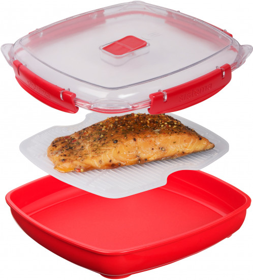 Контейнер низкий «Microwave»