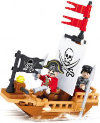Конструктор «Капитан пиратов на лодке» - Фото 1