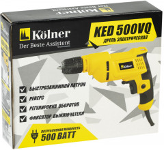 Дрель электрическая Kolner KED 500VQ - Фото 4