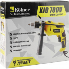 Дрель ударная Kolner KID 700V - Фото 5