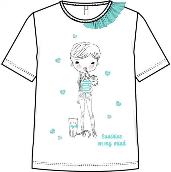 Футболка для девочек