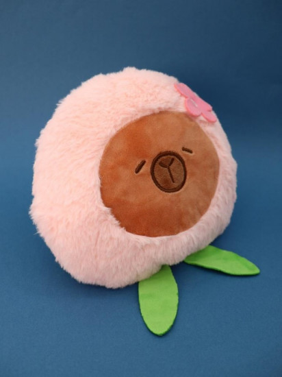 Игрушка мягкая «Capypeach»