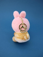 Игрушка-брелок «Orange cat hare hat» - Фото 2