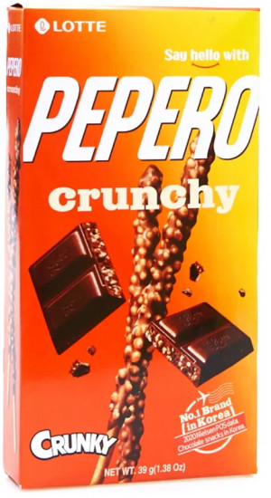 Соломка в шоколадной глазури «Pepero Crunky»