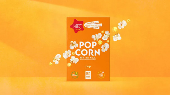 Попкорн для СВЧ сырный «Pop Corn Original»