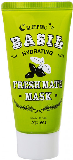 Маска для лица увлажняющая с экстрактом базилика и баобаба «Fresh Mate Mask»